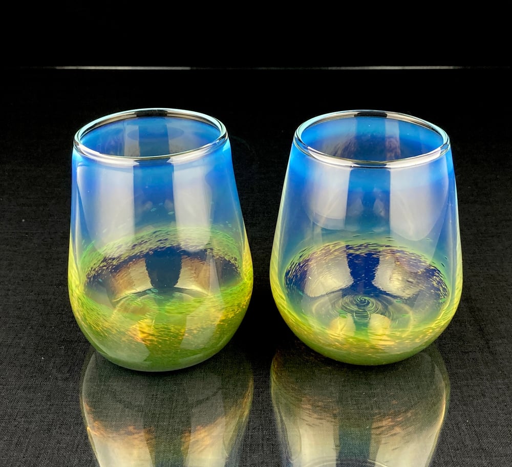 Image of Frit Tumbler - Amazon Night set no.1