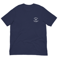 Image 4 of LOWER AZ RAISED White font Unisex t-shirt