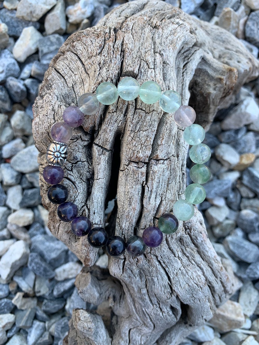 Image of Reiki Charged FluoLotus Bracelet