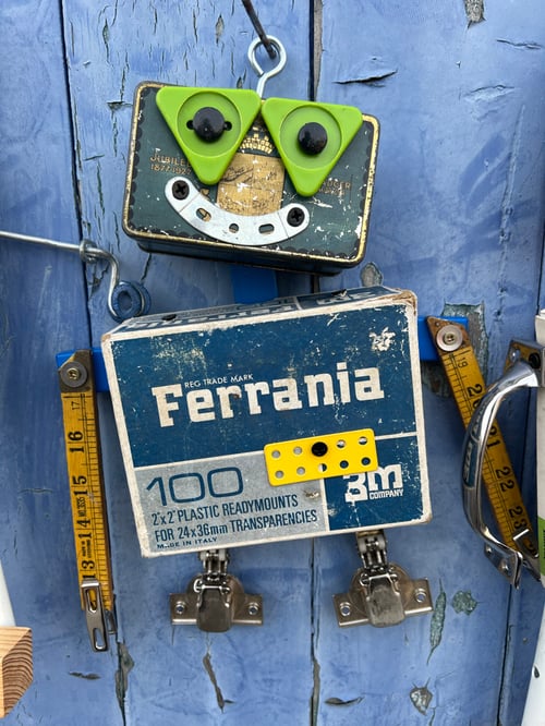 Image of Wall hanging robots