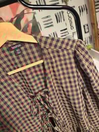 Image 2 of Boohoo checker top