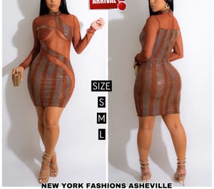 “WATCH ME”  MINI DRESS