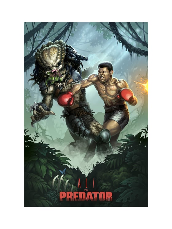 Image of Ali vs Predator Red variant 