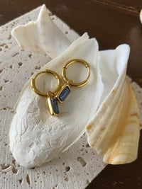 Image 1 of Sapphire Tide Earrings 
