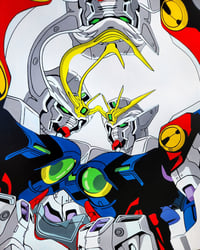 Image 4 of WING ZERO Original Painting 