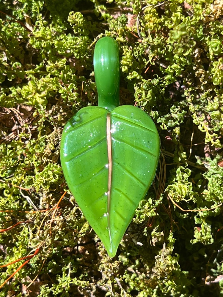 Image of Green Leaf Pendant