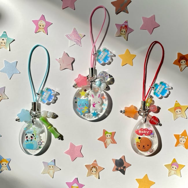 cutie sticker charms