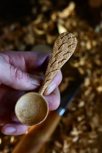 Image 3 of Falling Leaves Coffee Scoop  ~~