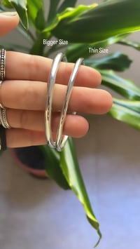 Image 3 of Slim Silver Bracelets 