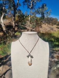 Image 2 of Citrine Mushroom Necklace 