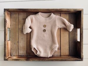 Image of CHUNKY newborn rompers