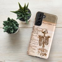 Image 22 of Antique Book Page Anatomical Skeleton Sketch Tough case for Samsung®