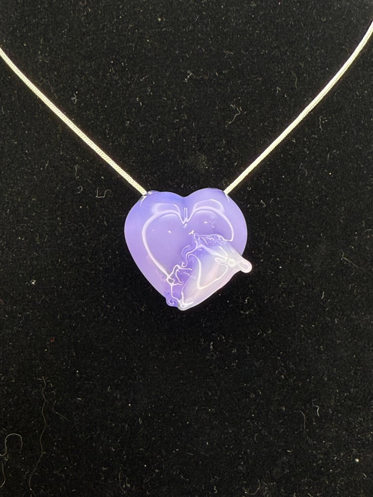 Image of Love Bug Heart Pendants 