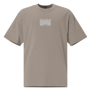 Metal Bernqrue Oversized faded t-shirt