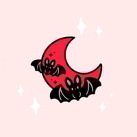 Image 1 of PREORDER Lunar Bats Pin