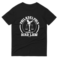 Image 4 of Bird Law Academy Shirt: Sunny-inspired Legal Humor T-Shirt