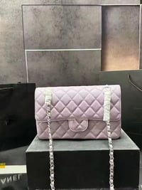 Lavender CC flap bag