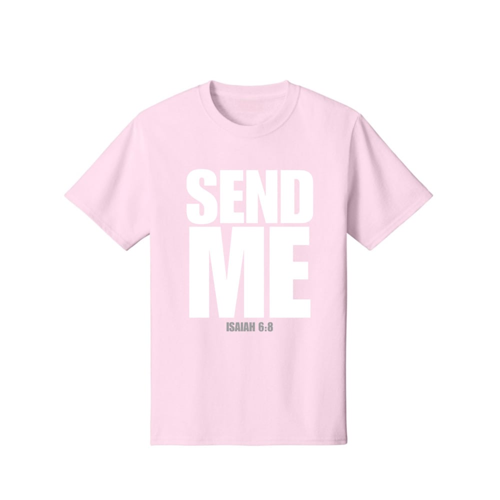 Image of Send me tee pink