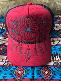 "Dreamcatcher" Hand-Burned Trucker Hat