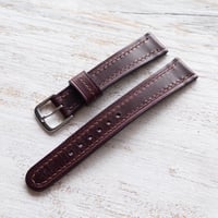 Image 4 of Burgundy Chromexcel Strap