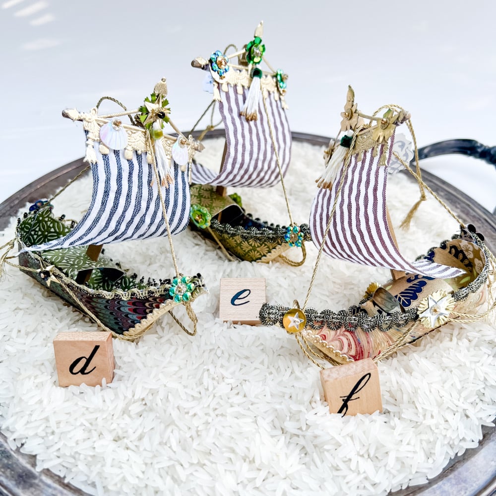 Image of Ship of Dreams- Black & Brown Sails