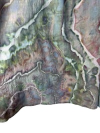 Image 8 of 3XL Cotton Woven Forager Top in Muted Geode Ice Dye