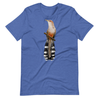 Image 3 of Pájaro Bobo Mayor | Puerto Rican Lizard Cuckoo Unisex T-Shirt