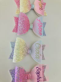 Image 4 of Personalise me rainbow glitter 