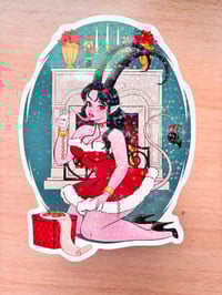 Image 4 of Holiday vinyl stickers/ a set of 4
