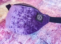 Image 4 of HIP BAG "purple velvet"