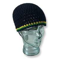 Image 3 of Jamaican Inspried Fitted Beanie