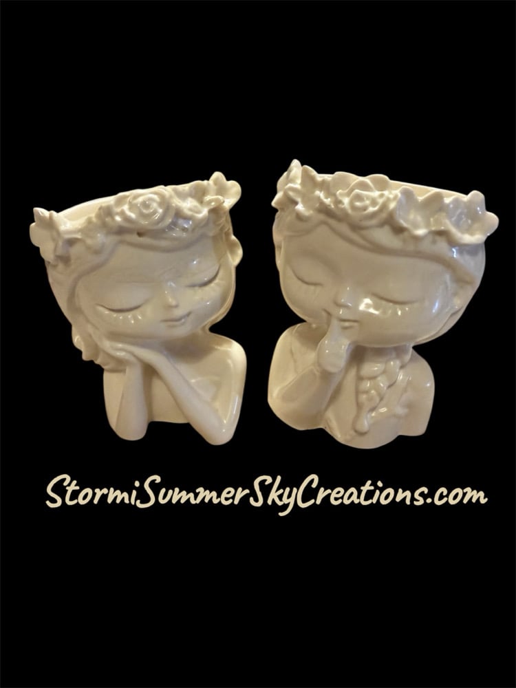 Image of Girl planter set