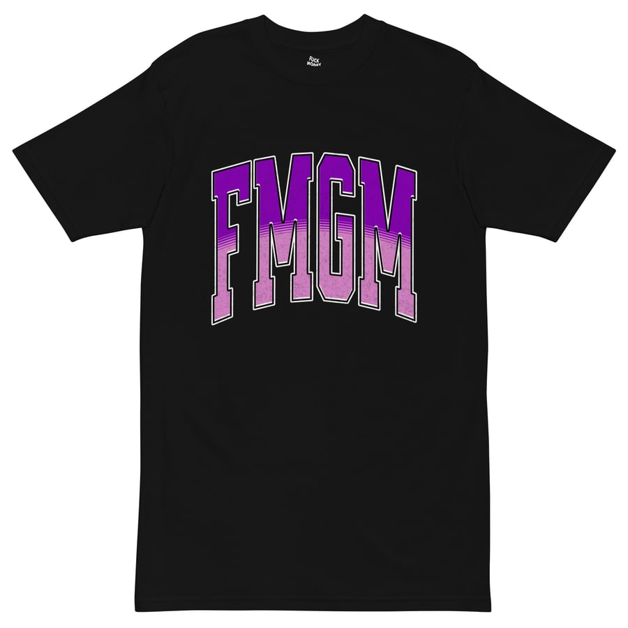 Image of PURPLE PINK ARCH LOGO TEE