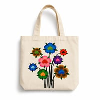 Heart Bloom Tote  (Cream)
