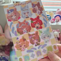 Image 3 of Uma Musume Sticker Sheets