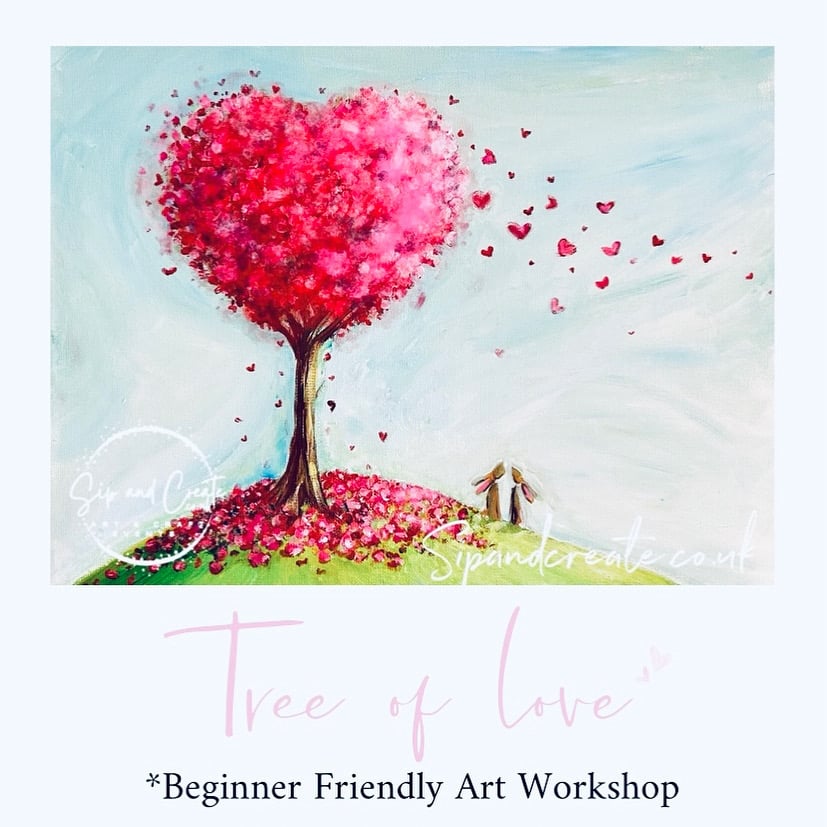 Image of “Tree of love” Paint and Cake night Retford (Class 2)