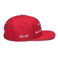 Image 20 of Mayor of MAGAVILLE 45-47 TRUMP Snapback Hat