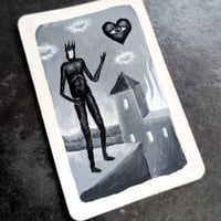 Image 2 of "Le fou et le coeur" - Original art