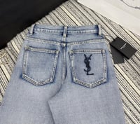 Image 1 of YSL pocket jeans💙
