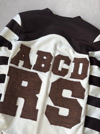 Image 5 of SWEATER RUGBY ABCDRS WHITE/BROWN