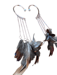 Image 2 of Dawn Whisper Ear Cuff Earrings 