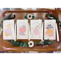 Image 1 of One Piece Devil Fruit Seed Packet Card Wallets