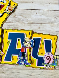 Image 6 of Sponge Birthday Banner