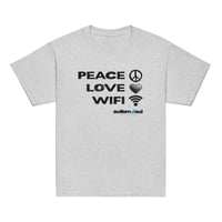 Image 1 of Youth classic tee peace love WiFi