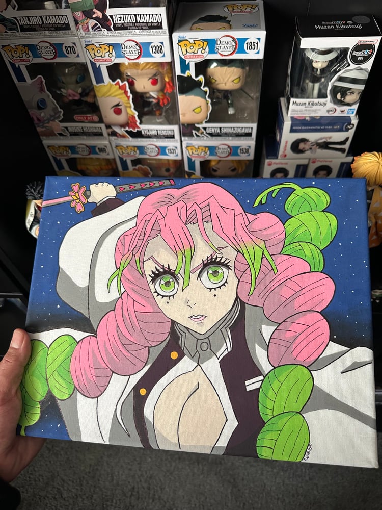 Image of Mitsuri Kanroji Painting