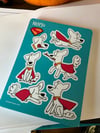 Super Dog Sticker Sheet