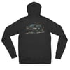 E36 Racecar Unisex zip hoodie