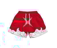 One piece red gym shorts 