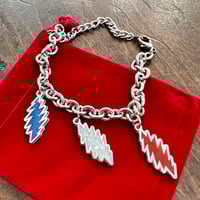 Image 1 of 3 Bolt pendant charm bracelet