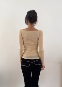 Image 2 of ANGELE  TOP BLACK